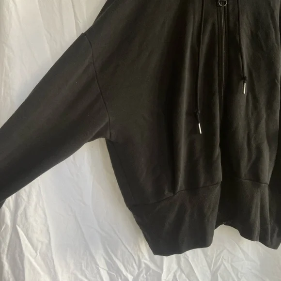 Athleta Black Balance Hoodie Jacket Size Large - Picture 3 of 13